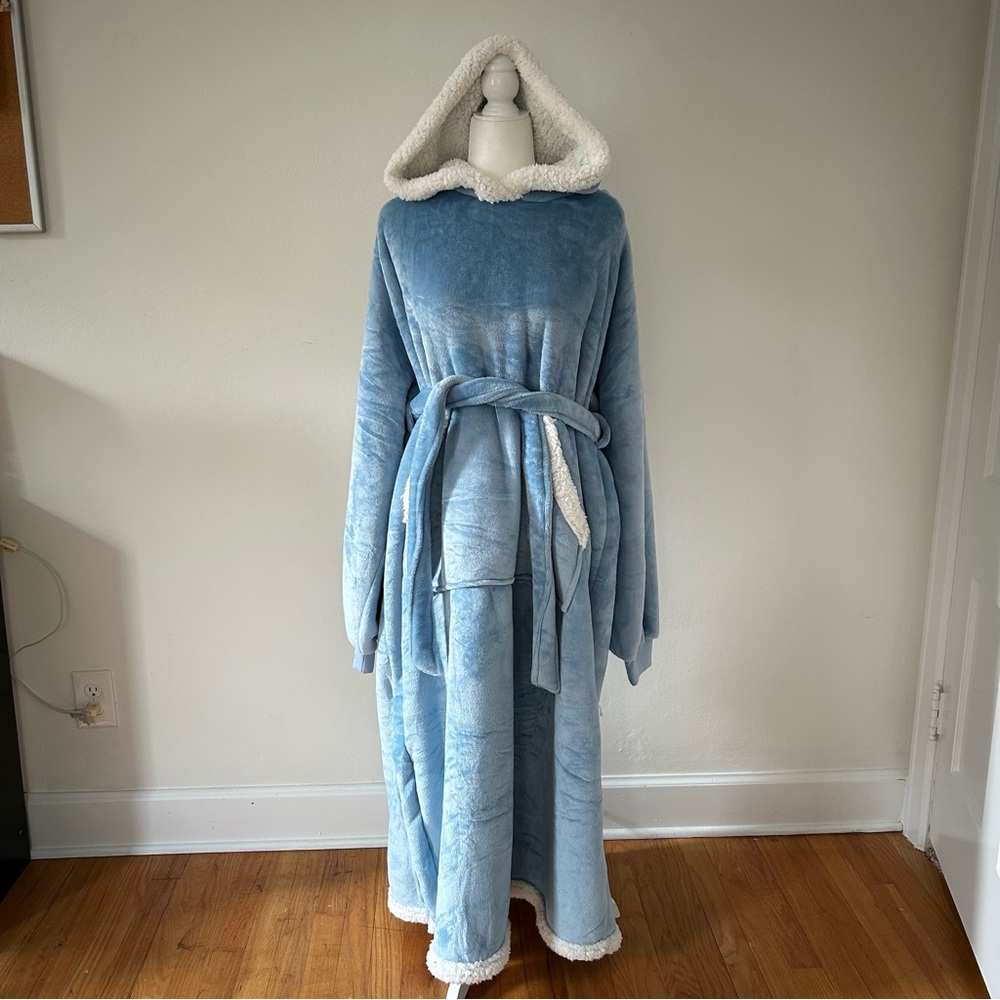 Bedsure oversized wearable blanket hoodie with pocket